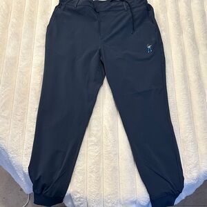 Men's Navy Jogger Pants